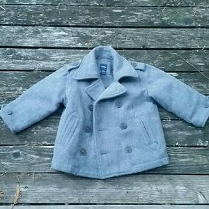 Baby Gap Boys Puffy Pea Coat